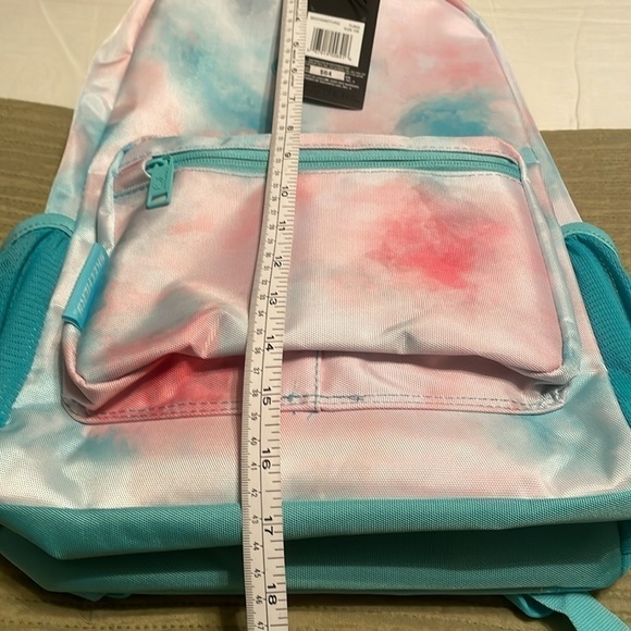 NWT Skechers Turquoise Tie Dye Adventure Backpack School Bag MSRP $65 main image 9